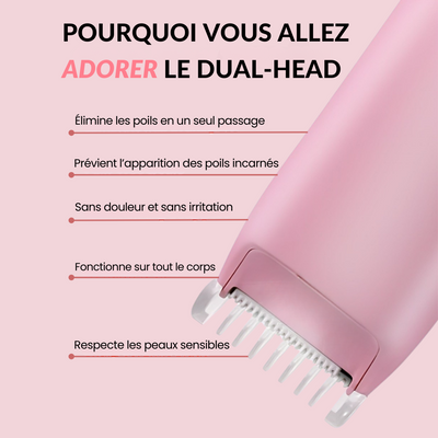 DUAL-HEAD PRO • RASOIR ELECTRIQUE INTIME