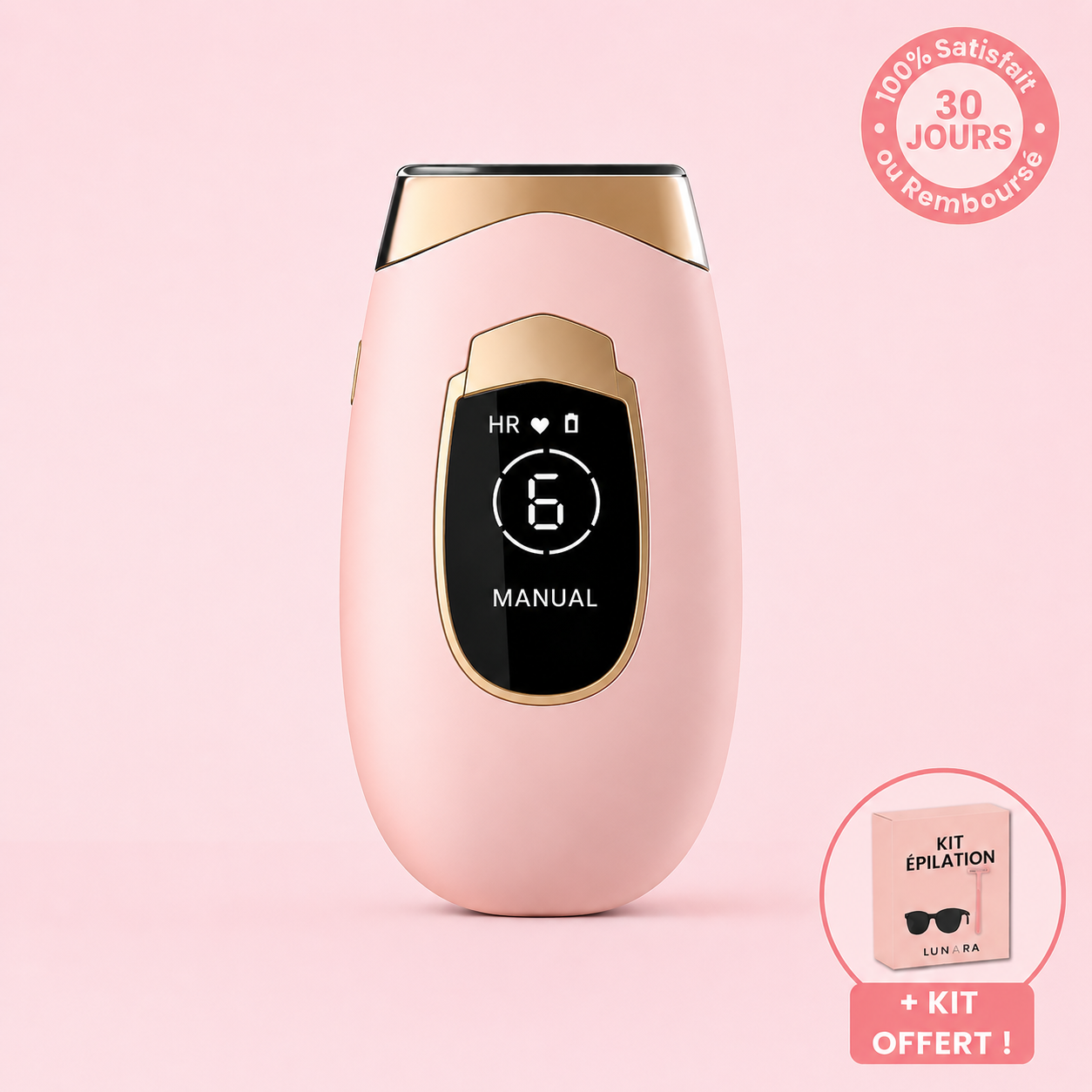 IPL PRO • ÉPILATEUR À LUMIÈRE PULSÉE