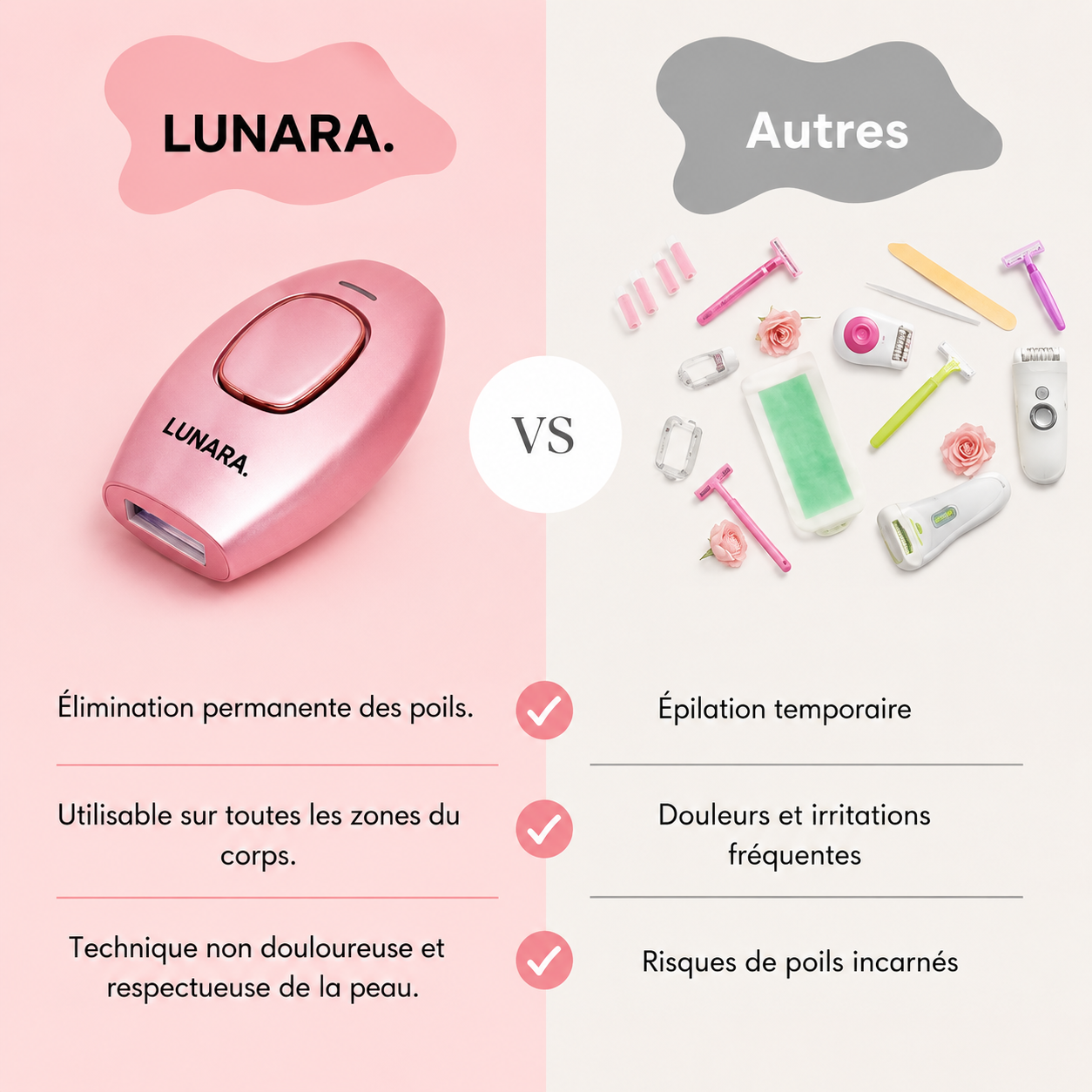 PACK EPILATION • EXFOLIANT, EPILATION & HYDRATATION