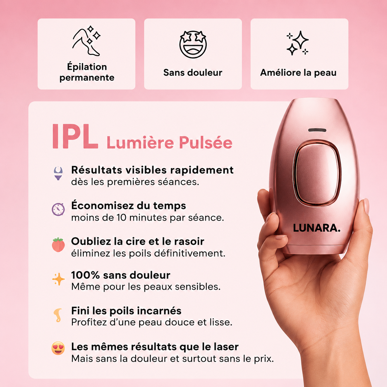PACK EPILATION • EXFOLIANT, EPILATION & HYDRATATION