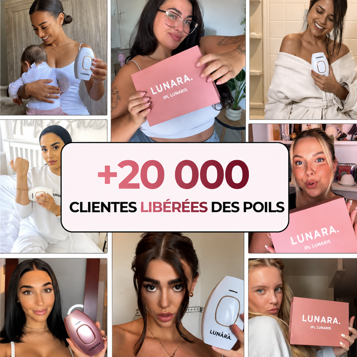 IPL LUNARIS • ÉPILATEUR À LUMIÈRE PULSÉE